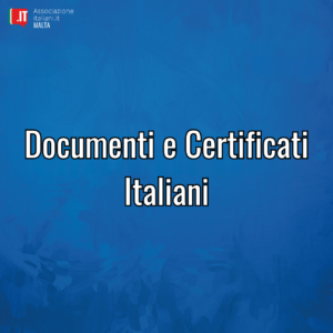 Documenti e Certificati Italiani
